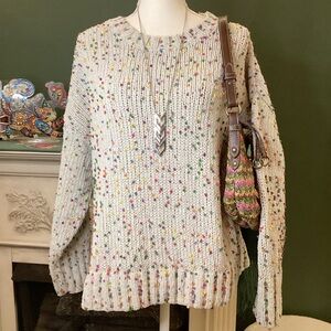 Seven7‎ Multicolor Knit Sweater